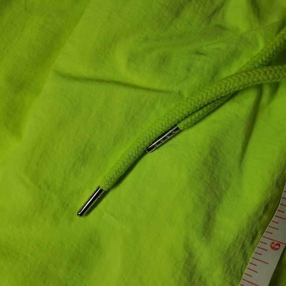 ZENANA Women's Lightweight Track Pants Neon Green Highlighter Yellow Size Large - Picture 12 of 16